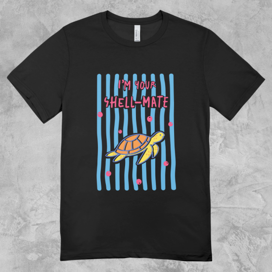 Kaos Pria Wanita Distro I’m Your Shell Mate | Cotton Combed 24s DTF | Kaos Streetwear Unisex Adem Tebal